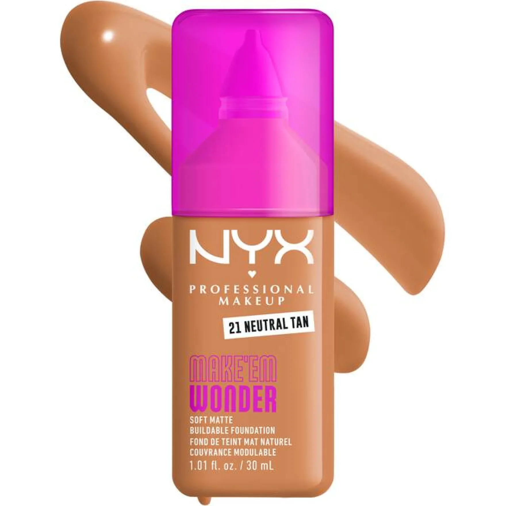 Make 'EM Wonder Foundation Neutral Tan
