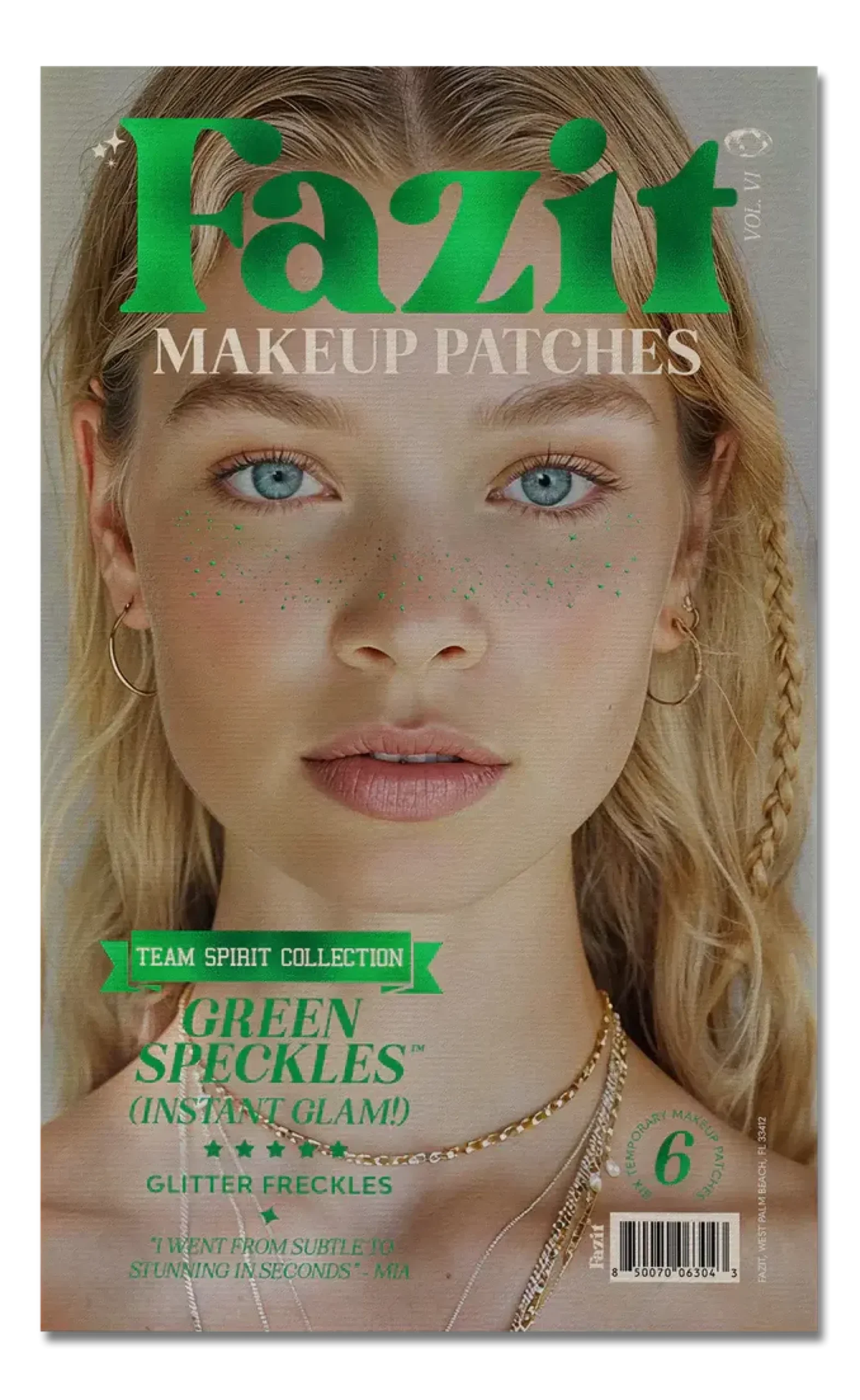 Make Up Patches Green Spirit Speckles