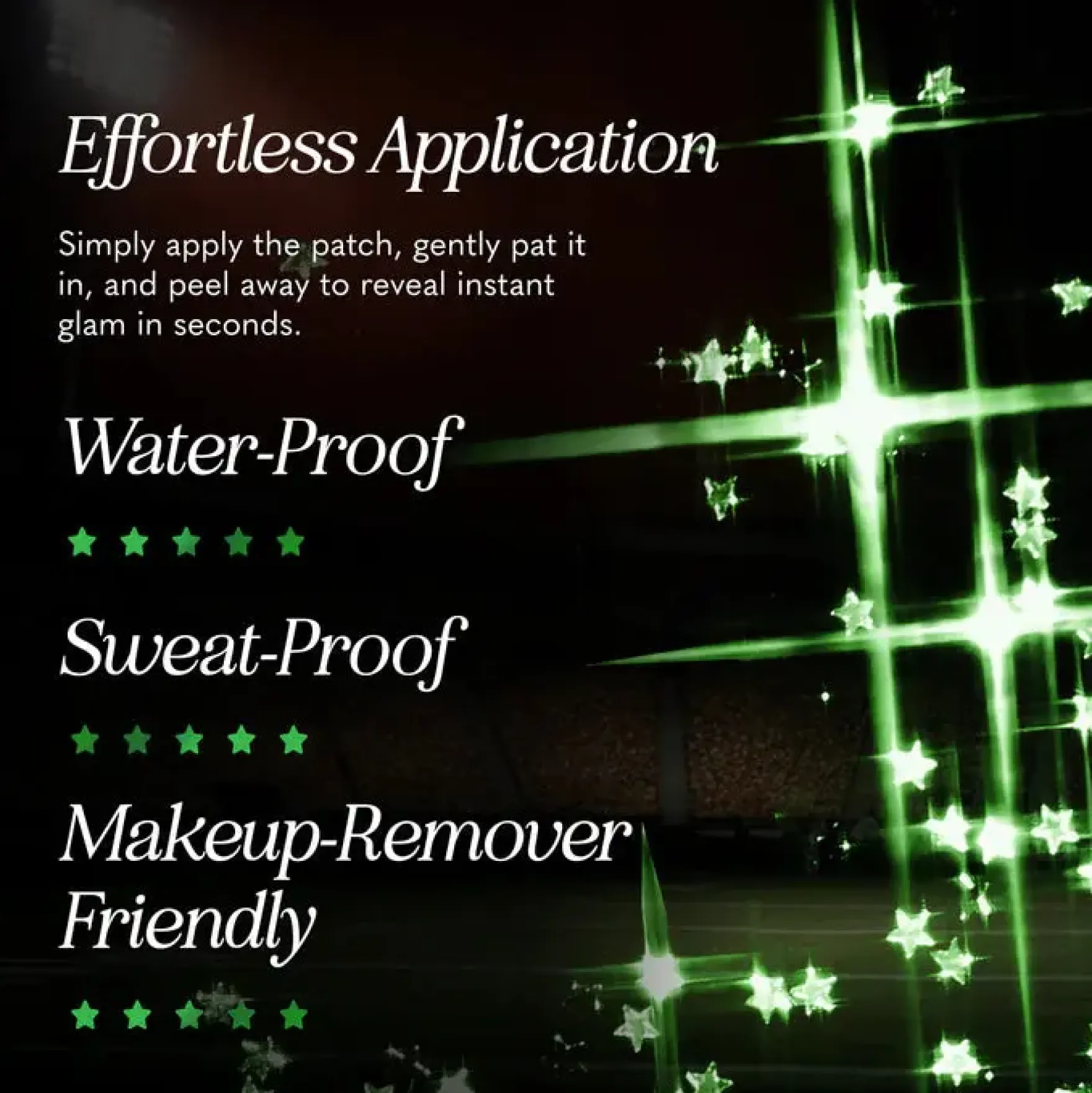 Make Up Patches Green Spirit Speckles