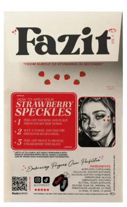 Make Up Patches Strawberry Speckles