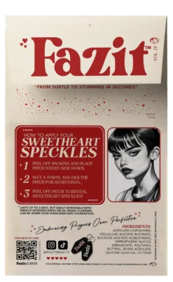 Make Up Patches Sweetheart Speckles Limited Edition