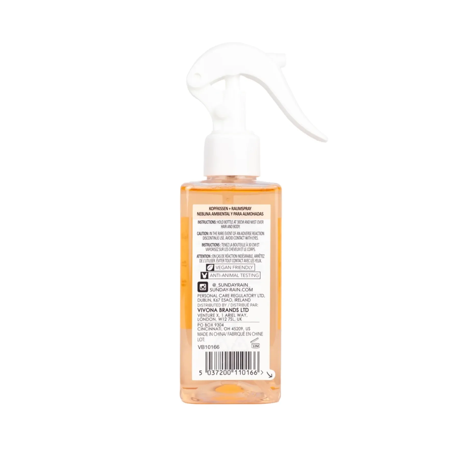 Mango & Coconut Hair + Body Mist