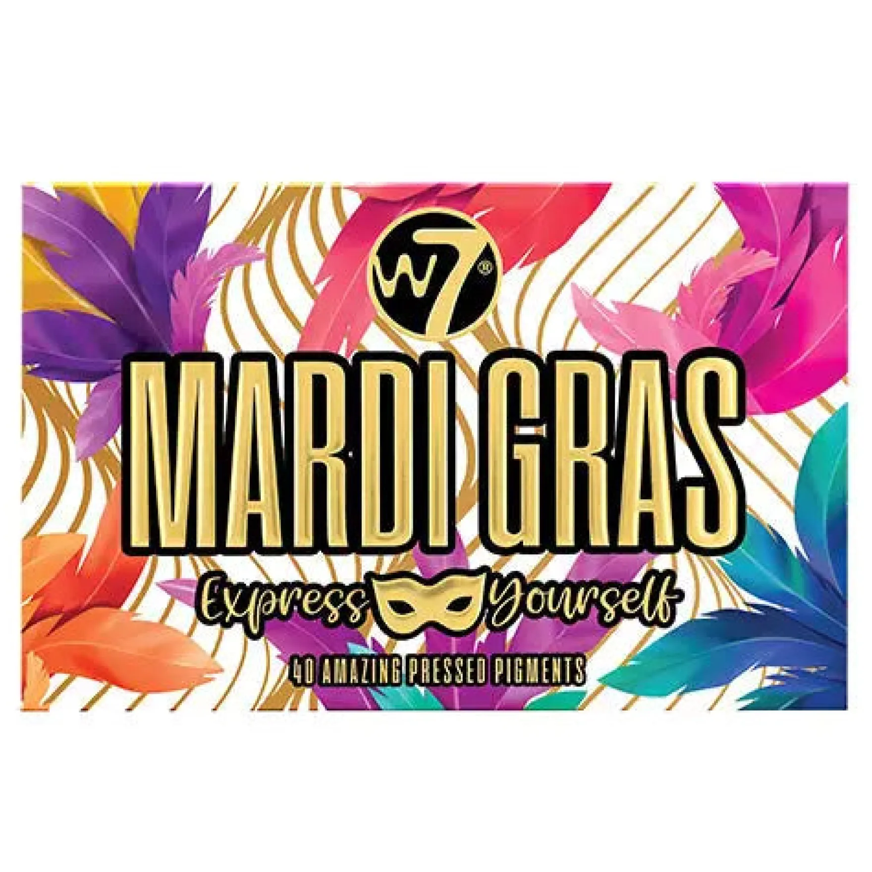 Mardi Gras Pressed Pigment Palette