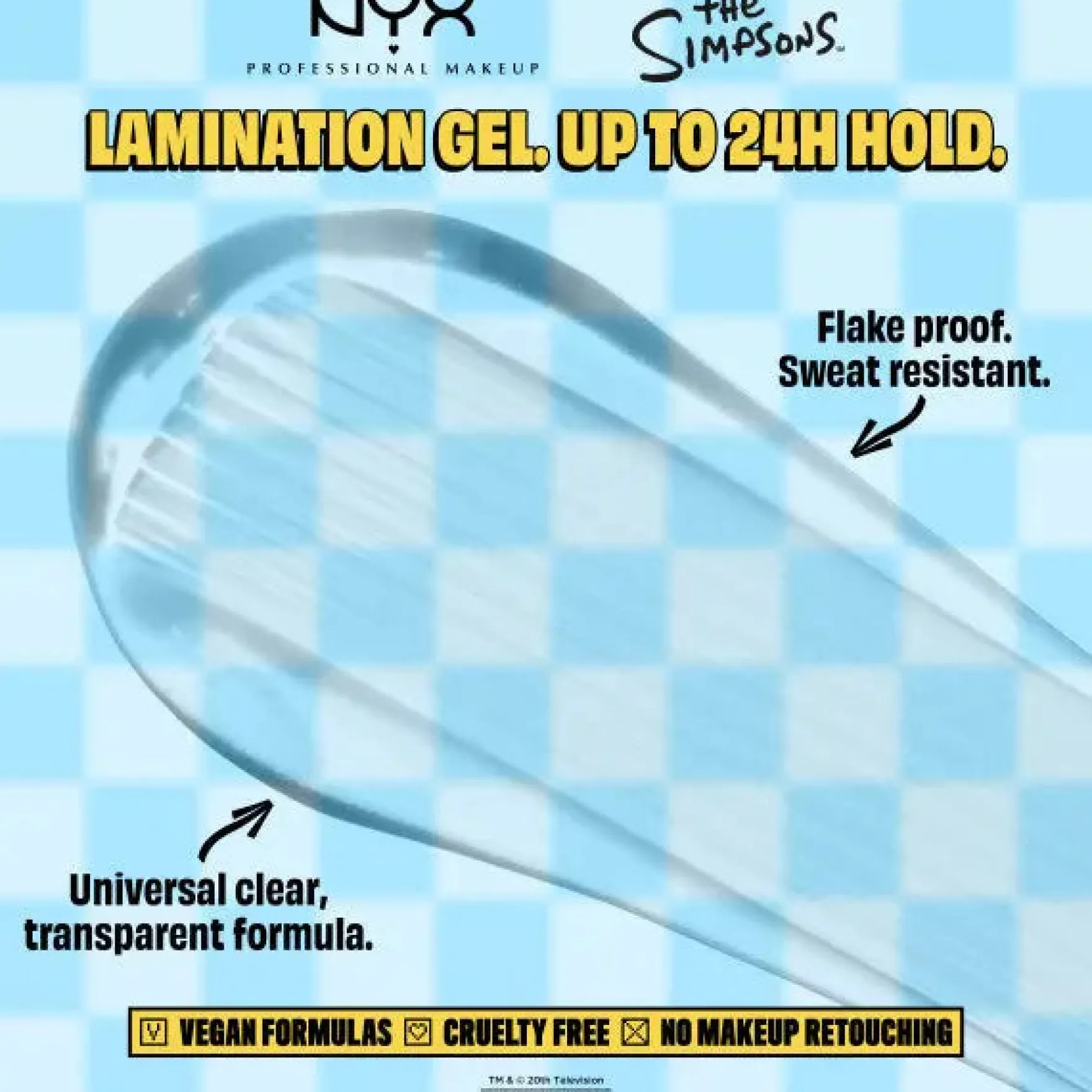 Marge Simpson Mega Glue Transparent 2 In 1 Brow And Hair Styler