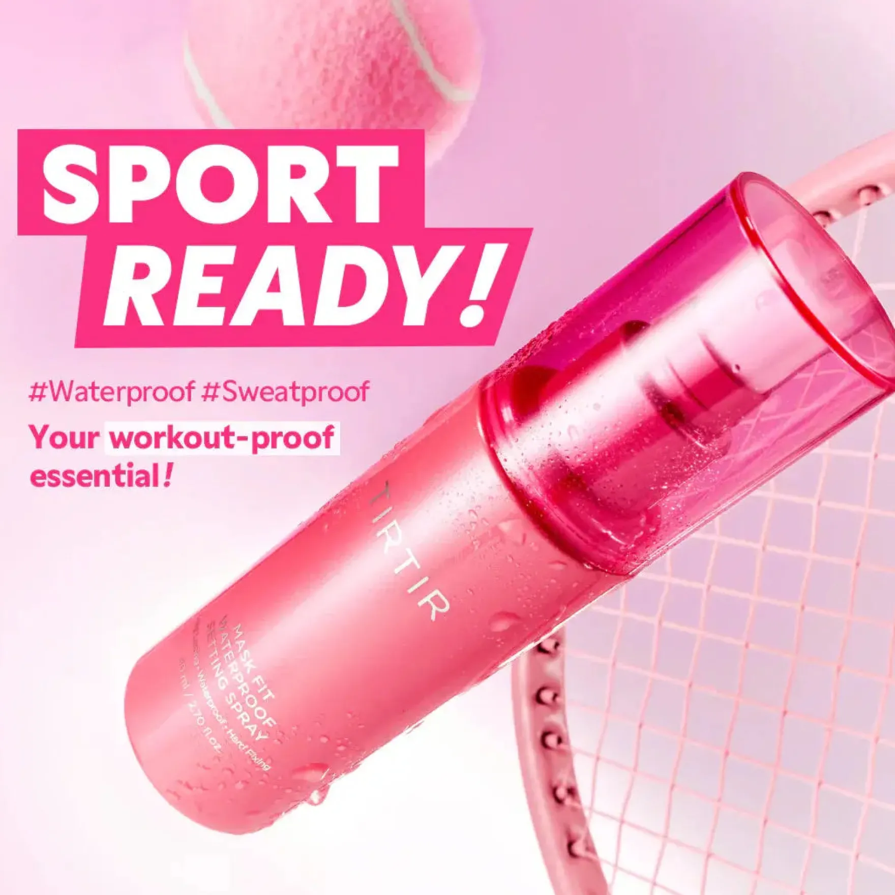 Mask Fit Waterproof Setting Spray