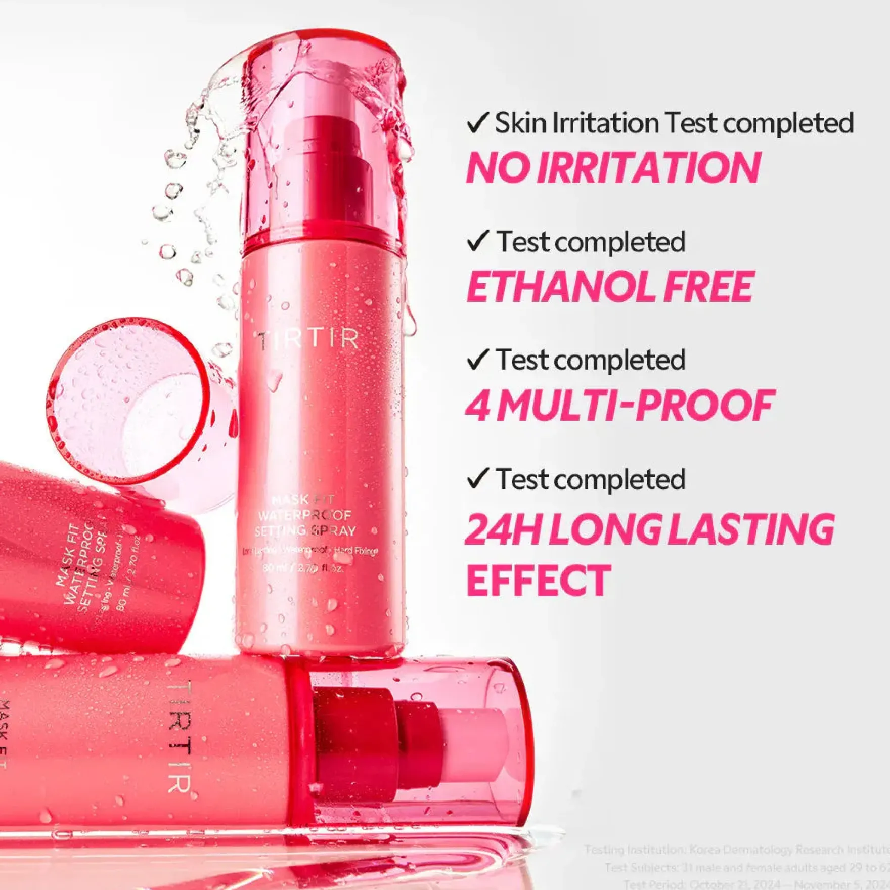 Mask Fit Waterproof Setting Spray