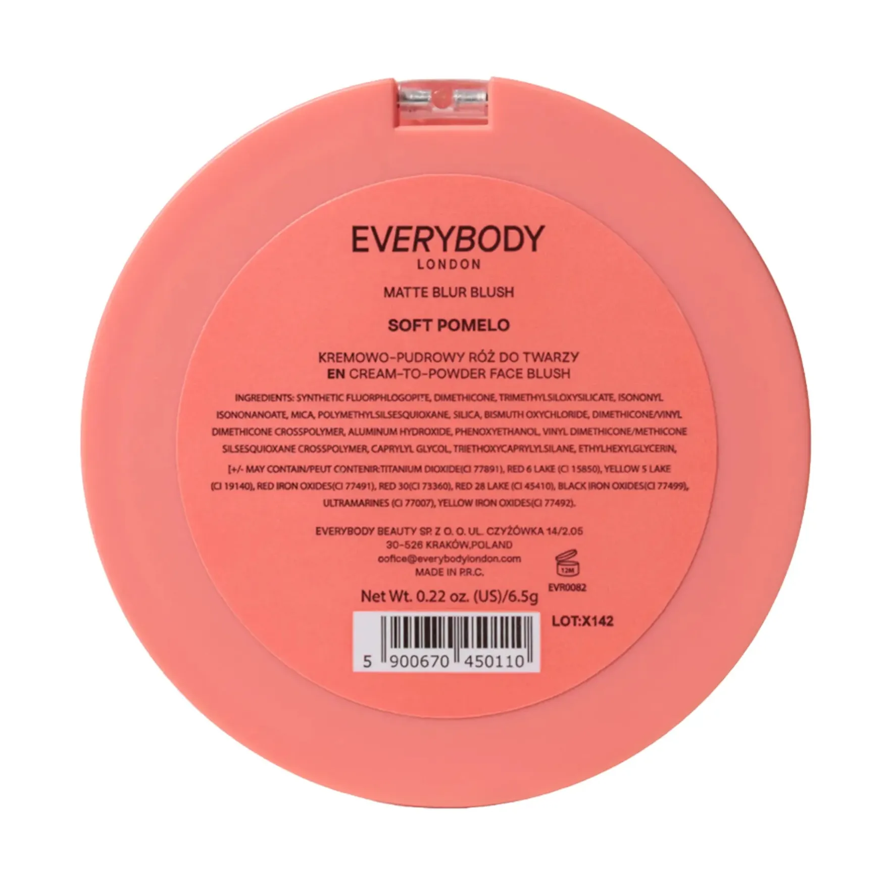 Matte Blur Blush Soft Pomelo