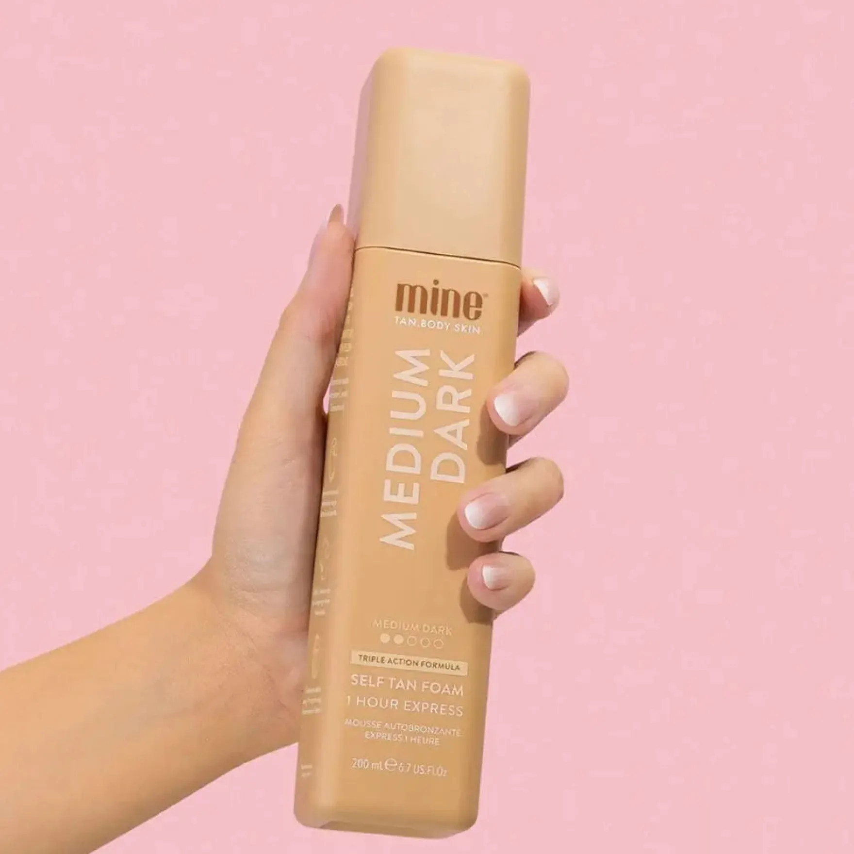 Medium Dark Self Tan Foam