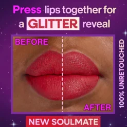 Mega Glitter Shimmer Liquid Lipstick New Soulmate