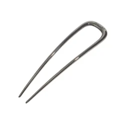 Metal French Hair Pin Hematite
