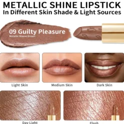 Metallic Shine Lipstick 09 Guilty Pleasure
