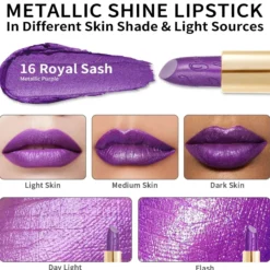 Metallic Shine Lipstick 16 Royal Sash