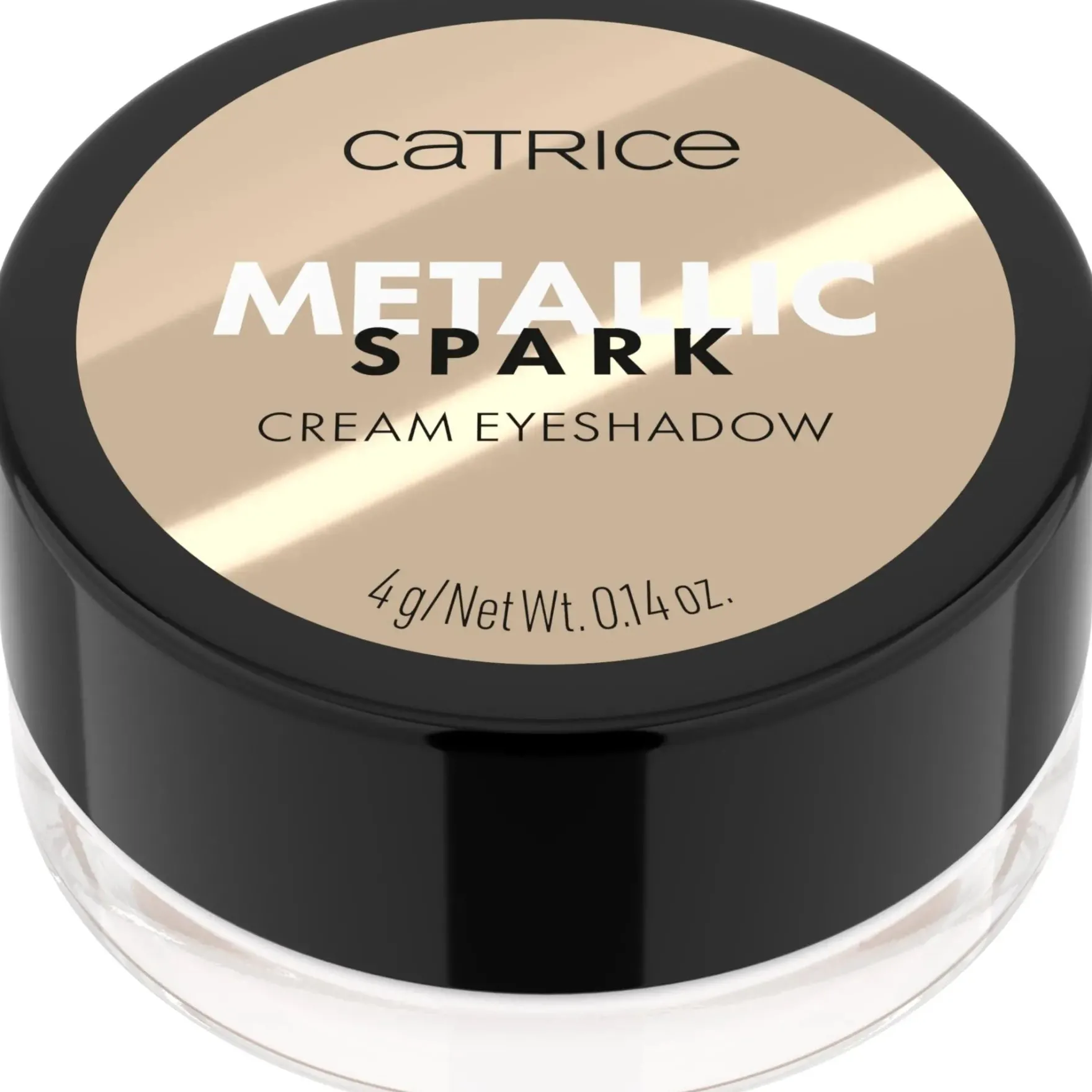 Metallic Spark Cream Eyeshadow 010 Champagne Chic