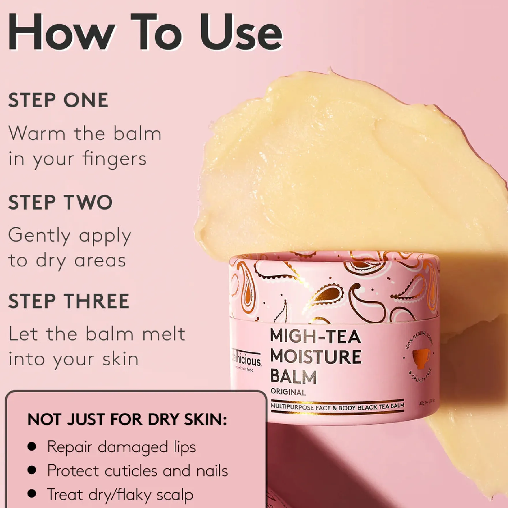 Migh-Tea Moisturise Multipurpose Balm Original