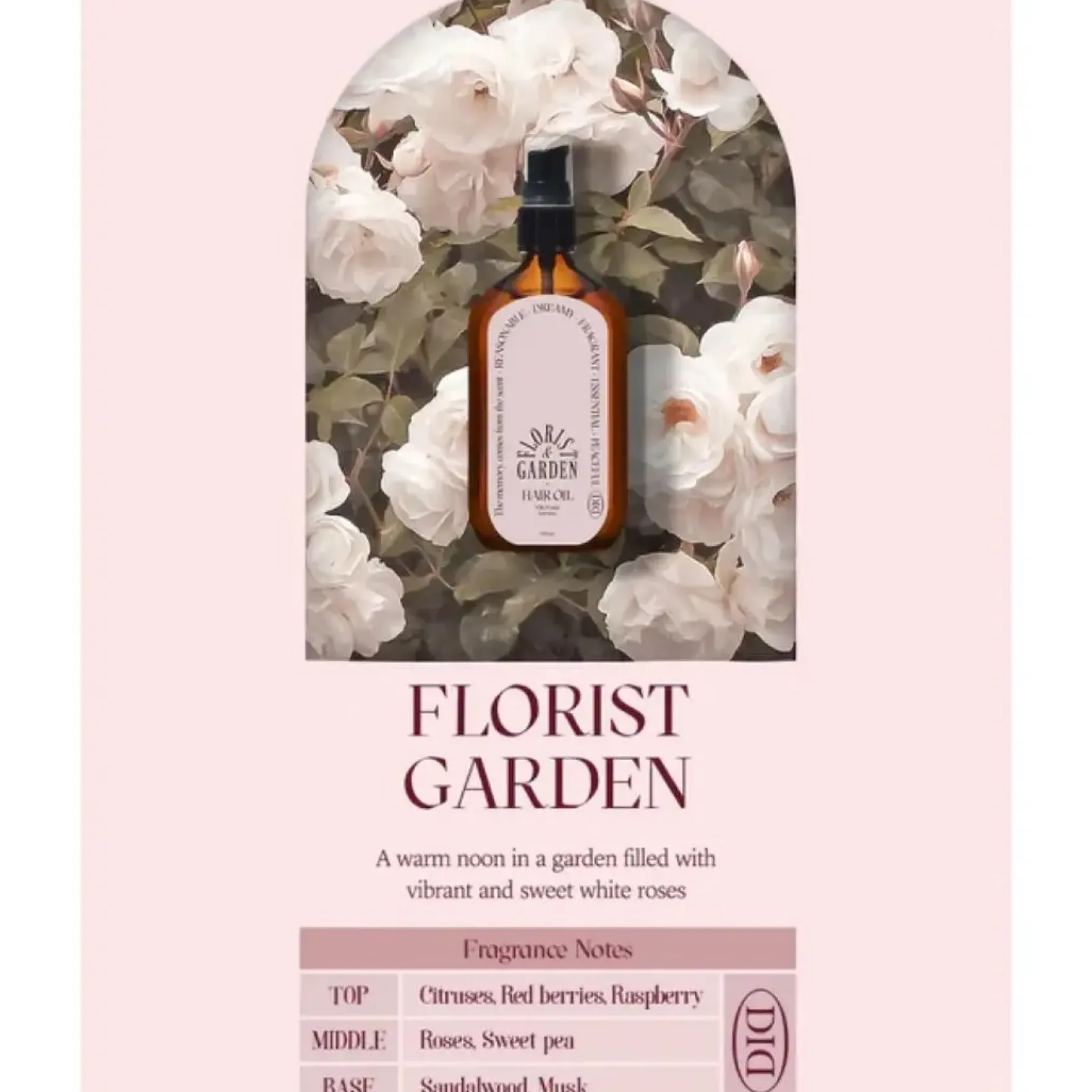 Milk Protein Intensive Hair Oil Florist Garden