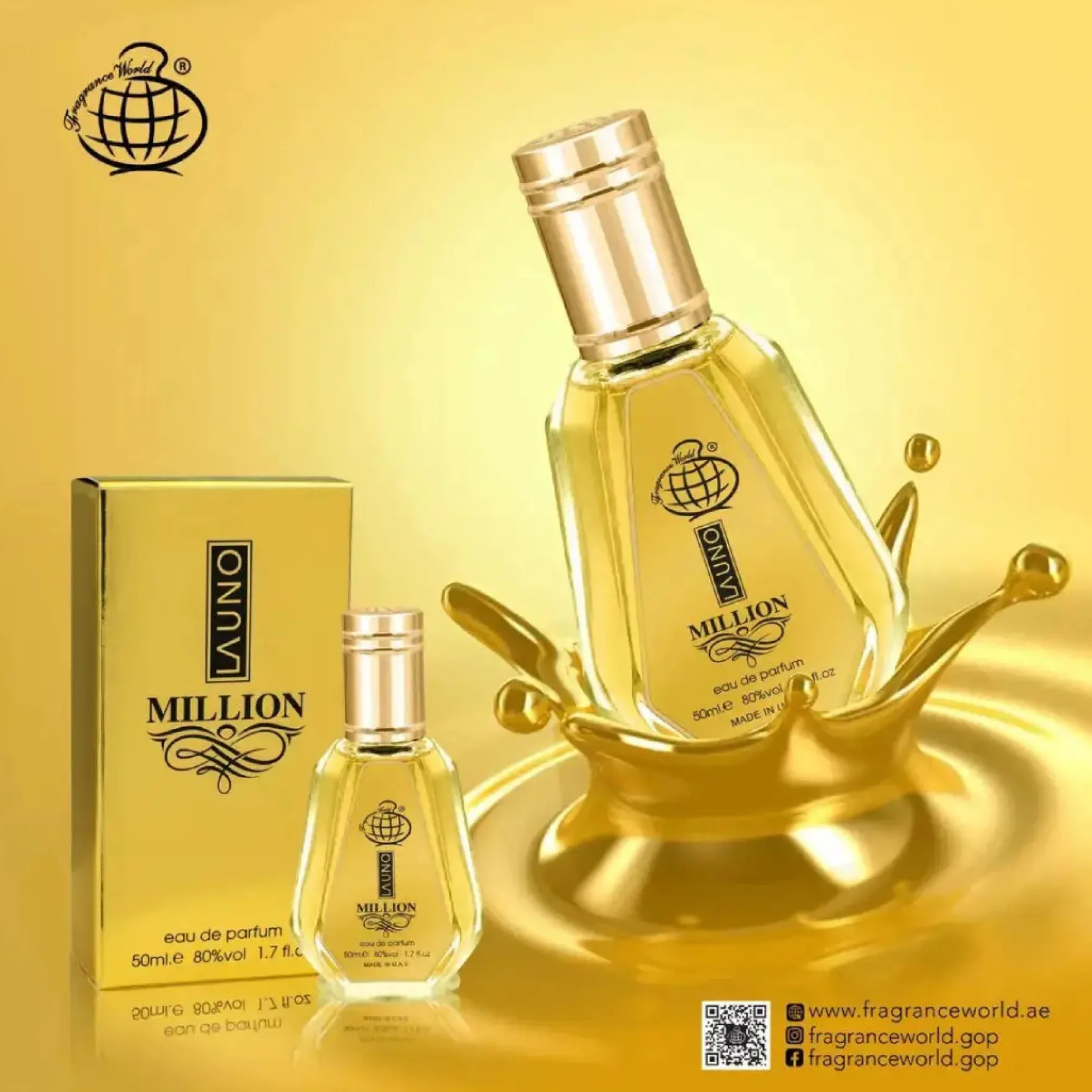 Million Eau De Parfum 50 ml.