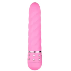 Mini Vibrator Twisted Pink
