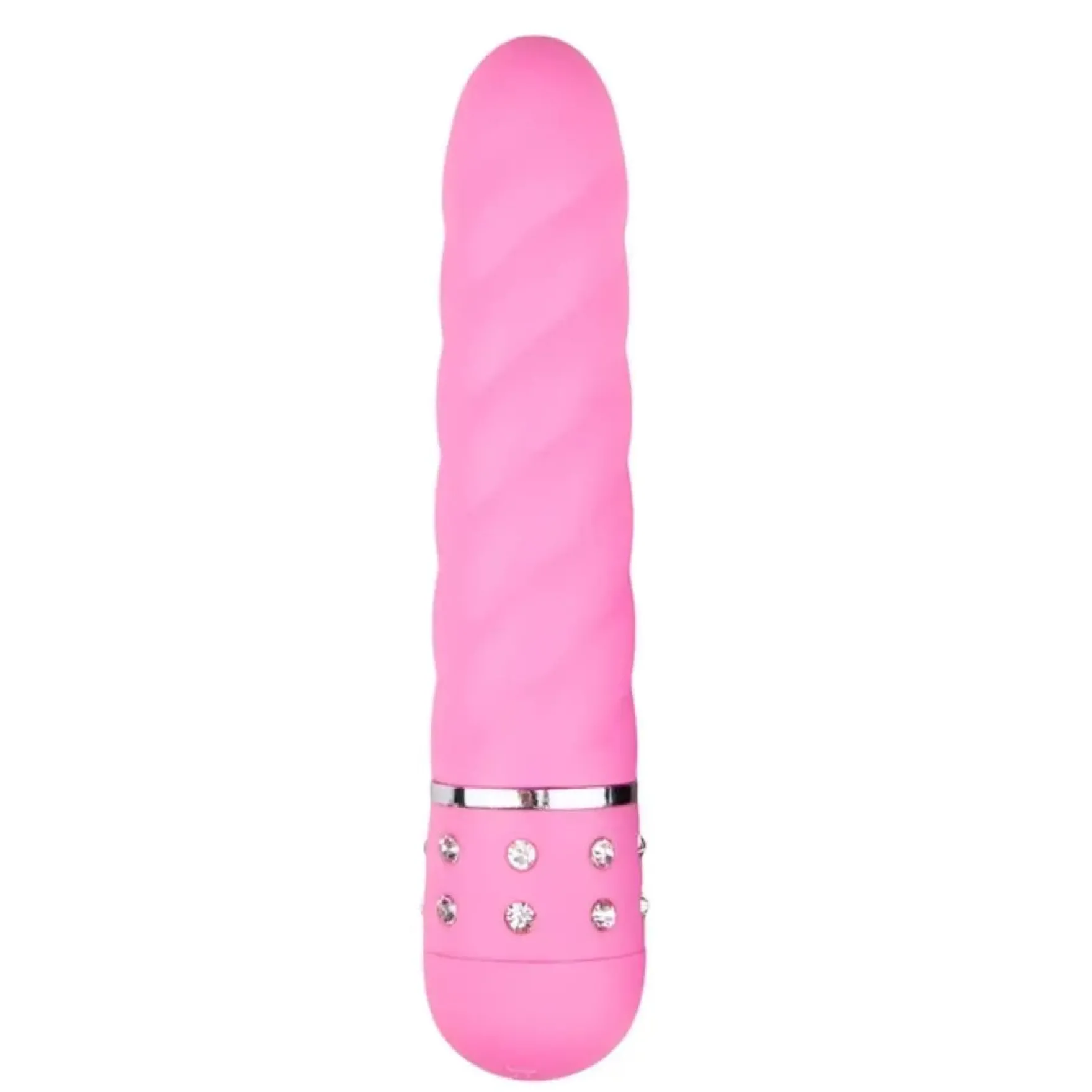 Mini Vibrator Twisted Pink