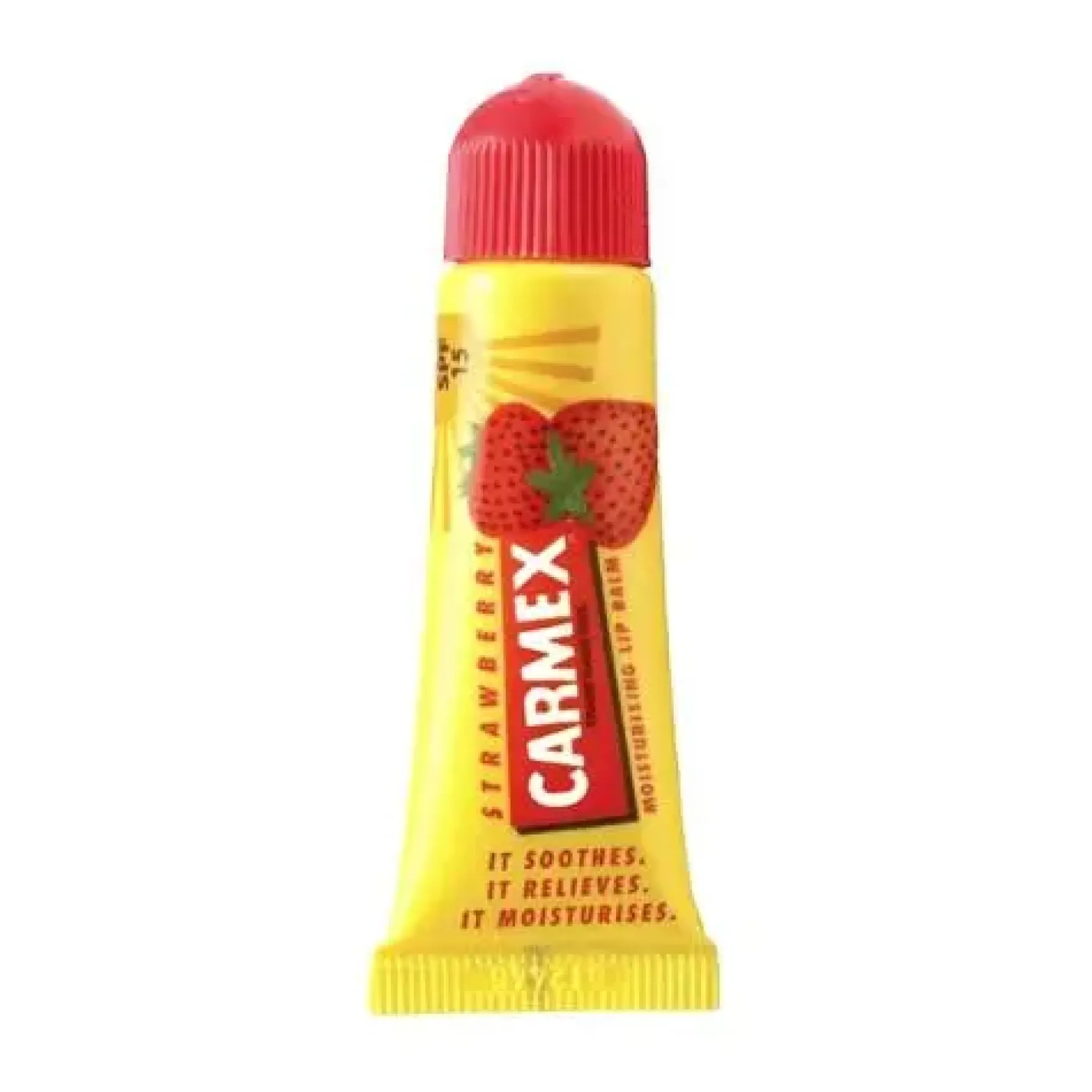 Moisturizing Lip Balm Tube Strawberry SPF15