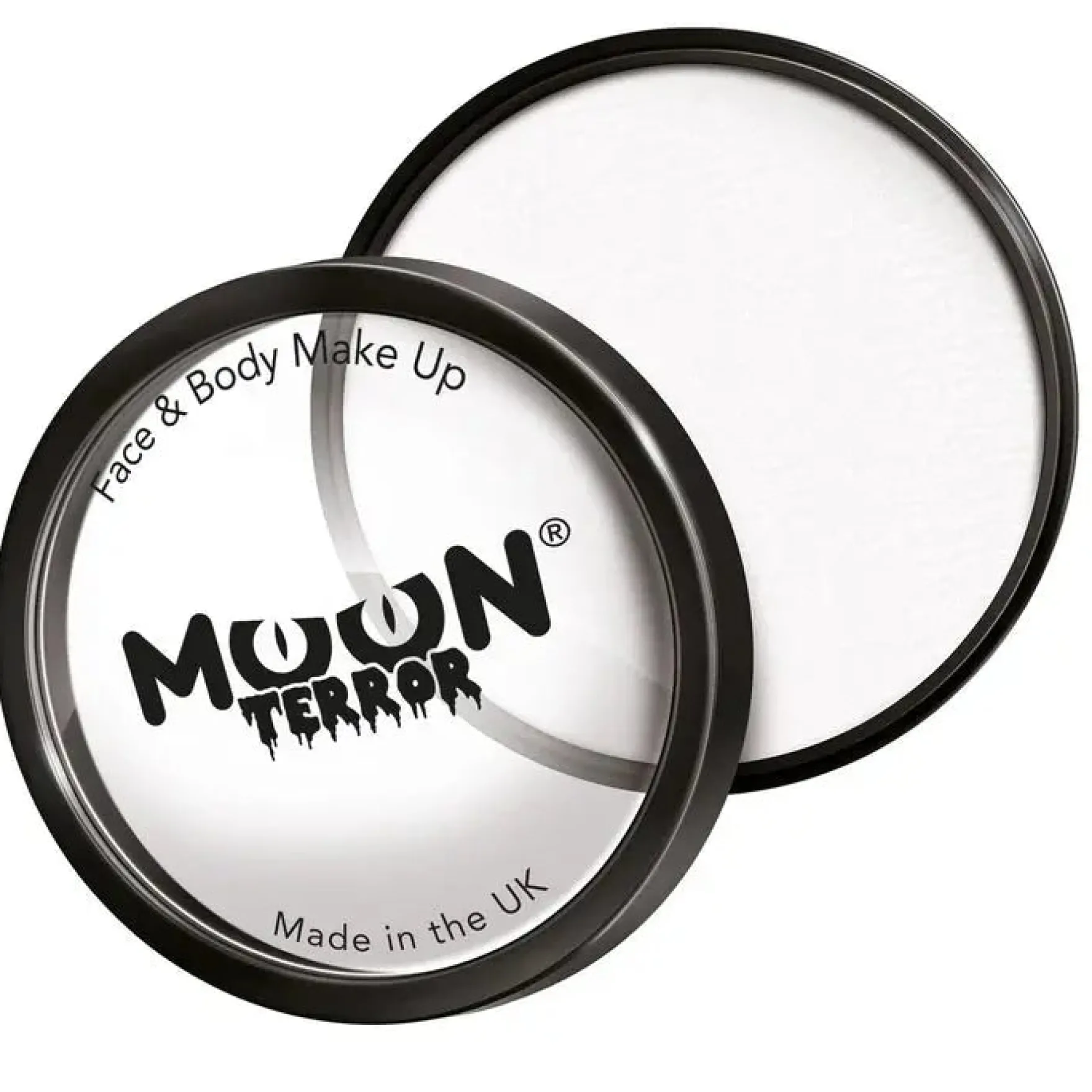 Moon Terror Halloween Pro Face Paint Cake Pots Wicked White