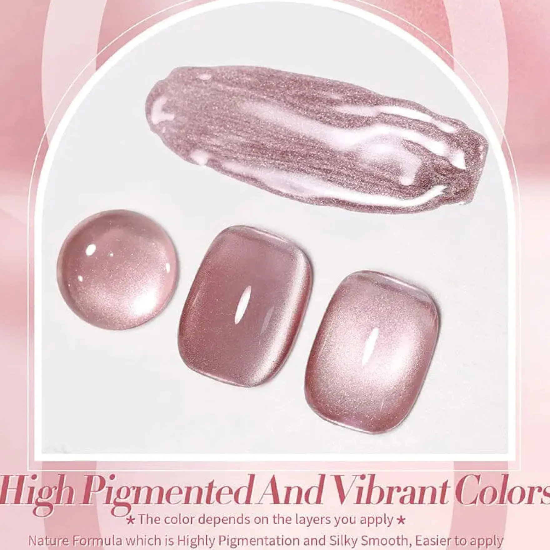 Moonlight Cat Magnetic Gel MY125 Dried Rose
