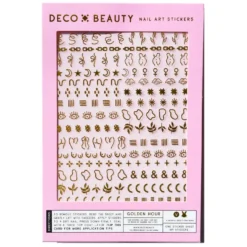 Nail Art Stickers Golden Hour