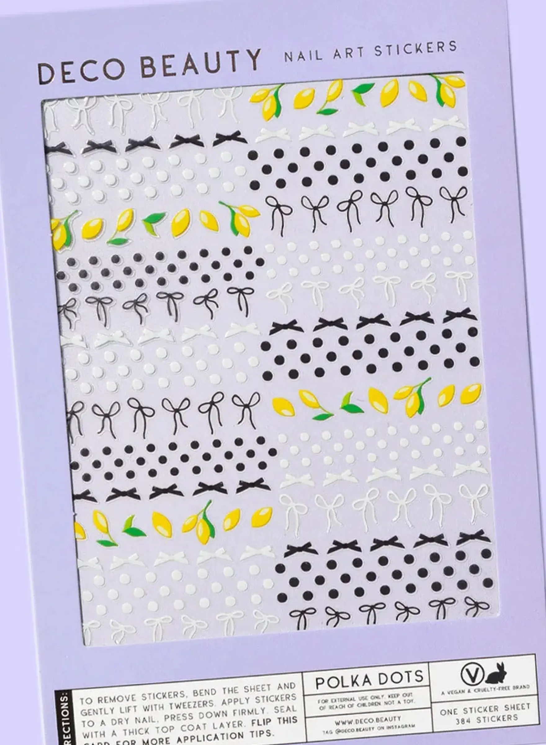 Nail Art Stickers Polka Dots