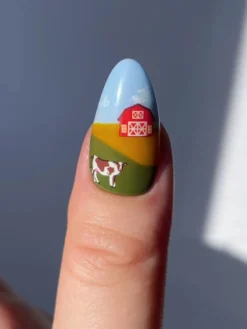 Nail Art Stickers Sunflower Farm