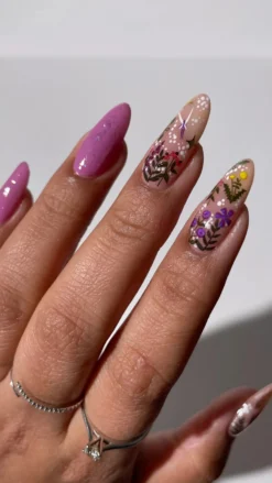 Nail Art Stickers Wildflower