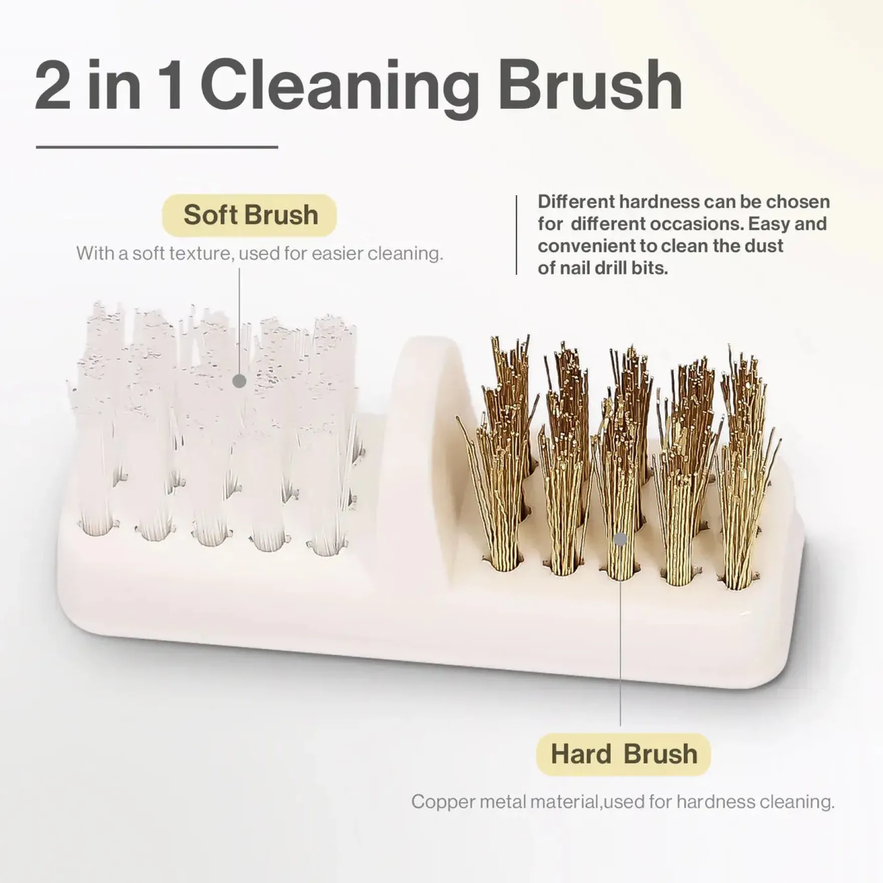 Nail Drill Bits Cleaner Box