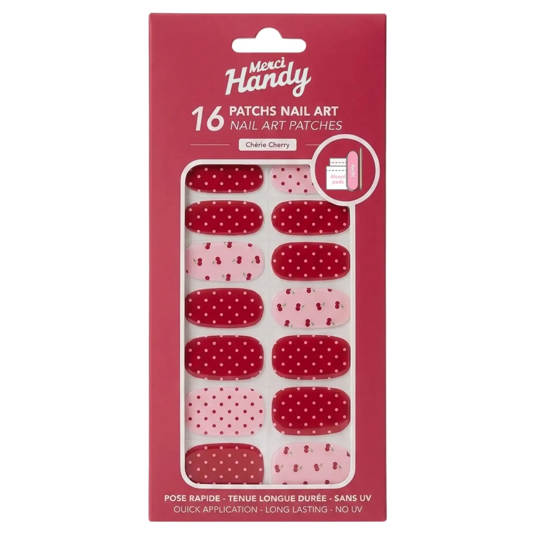 Nail Art Patches Chérie Cherry