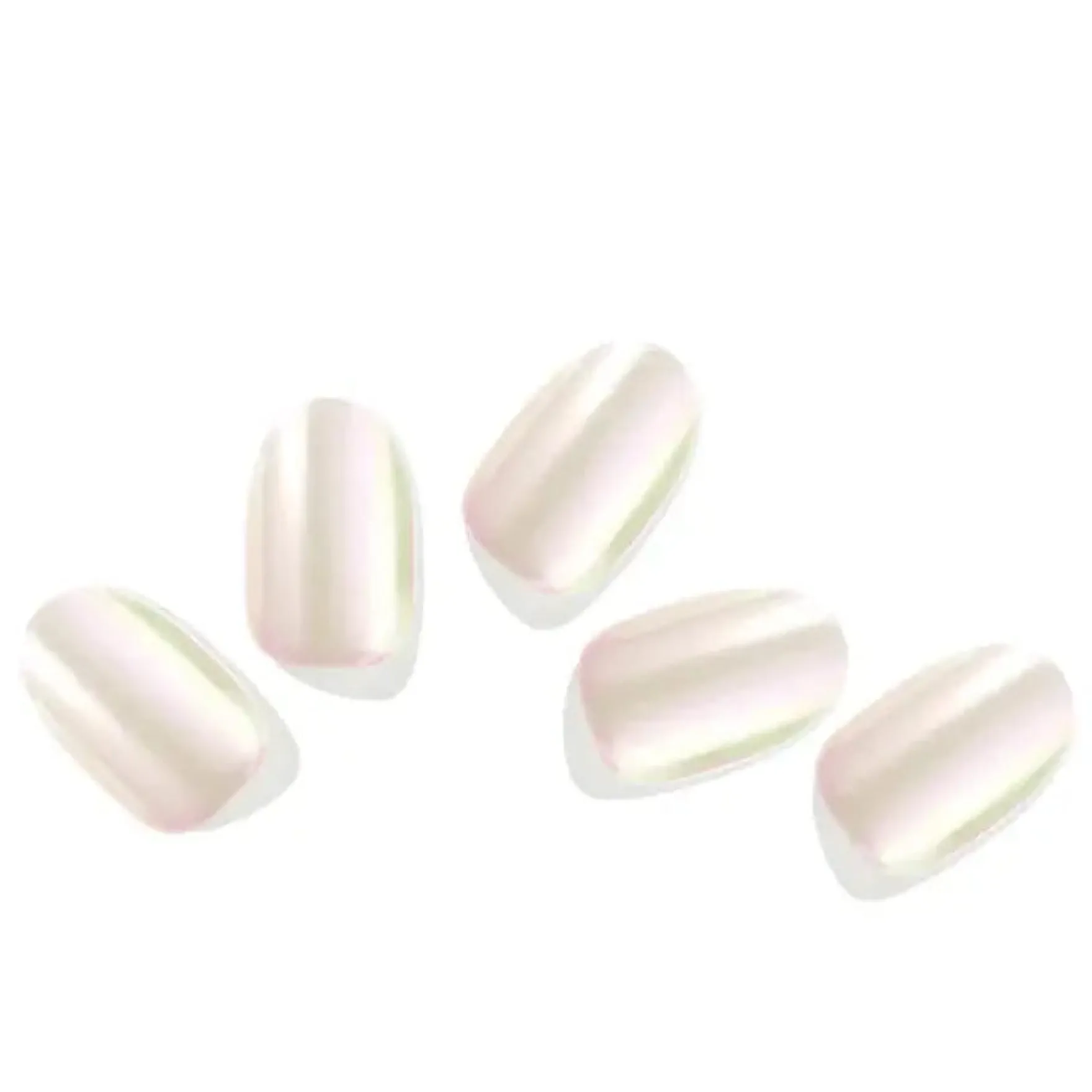 Nail Strips Mirror Pink Beige