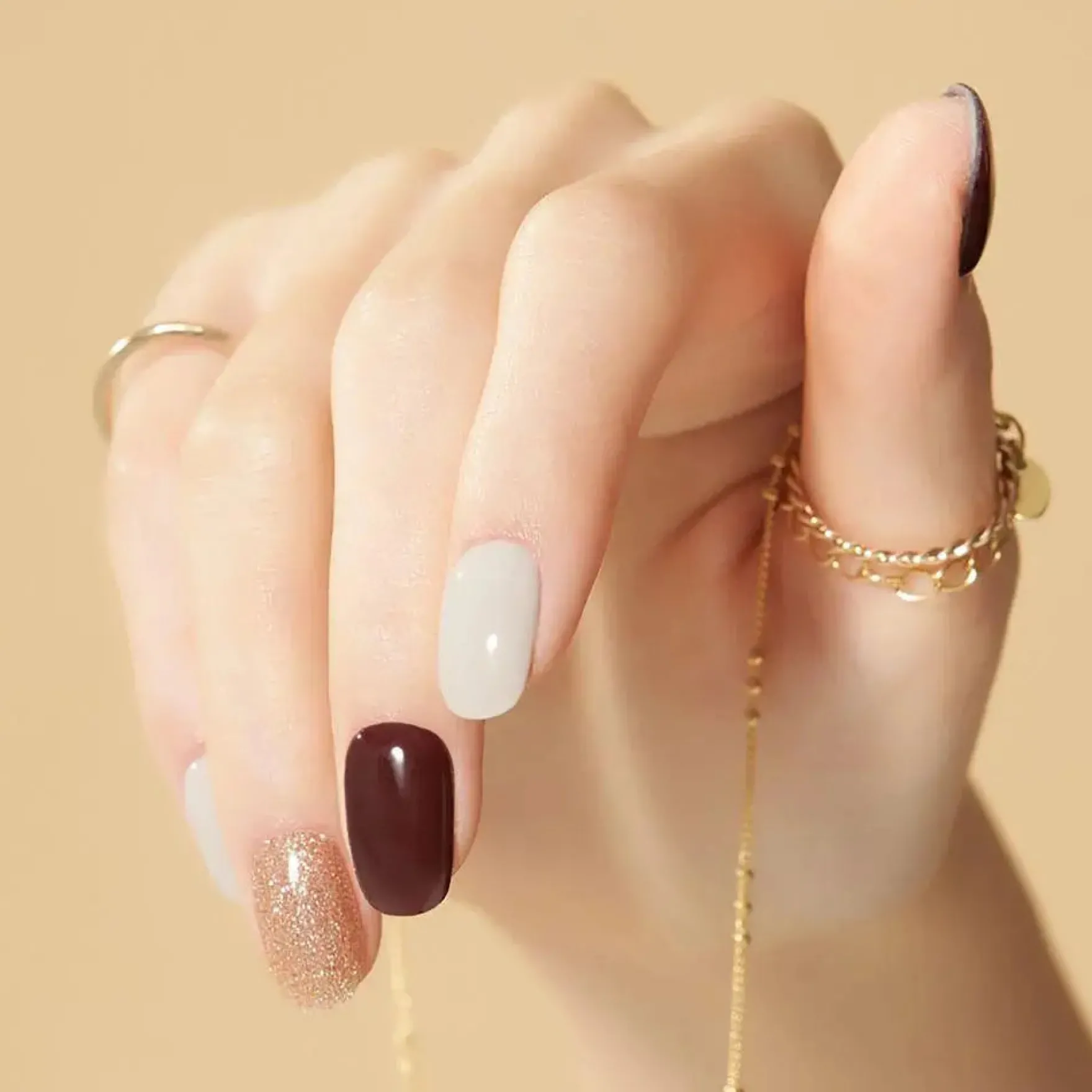 Nail Strips Sparkling Wine
