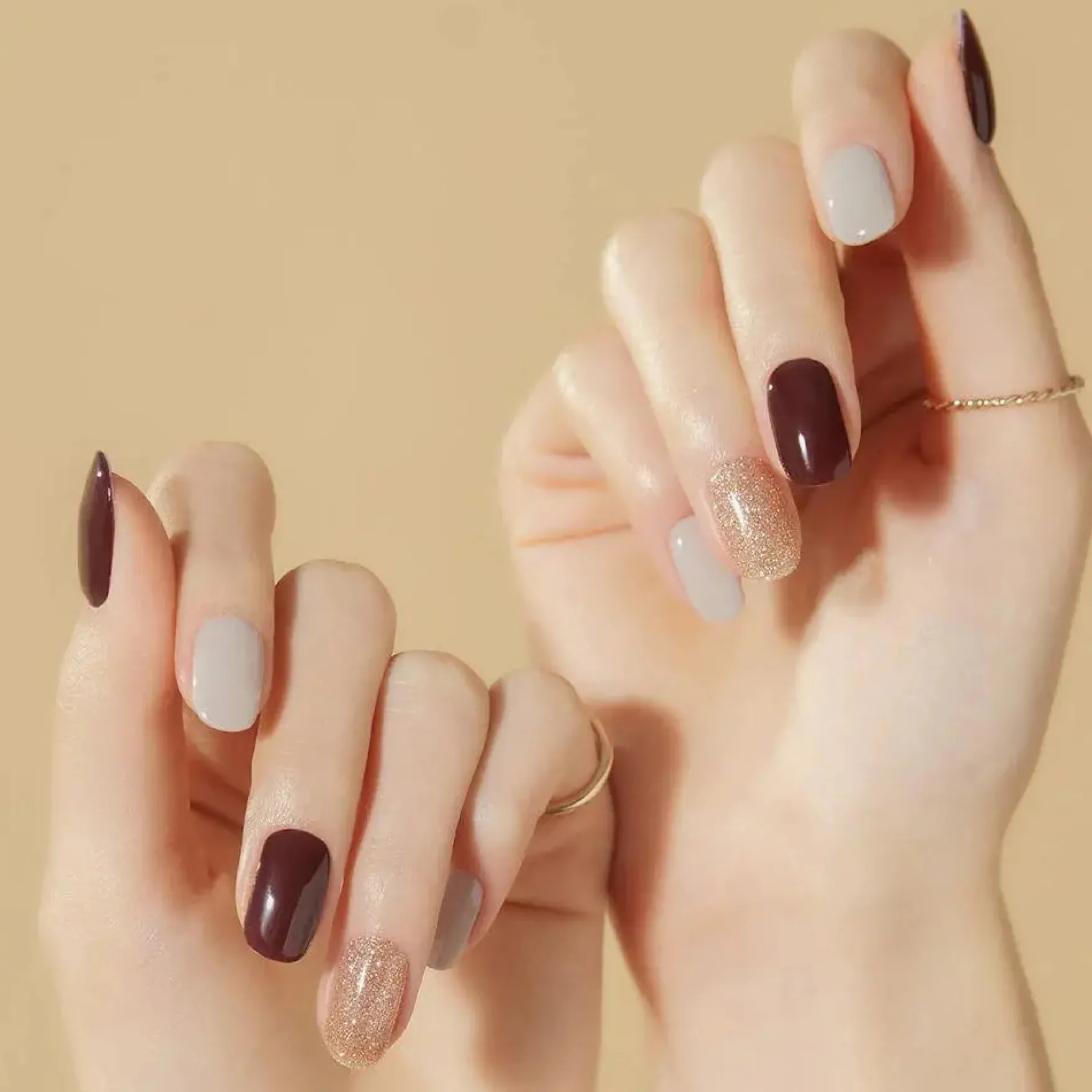 Nail Strips Sparkling Wine
