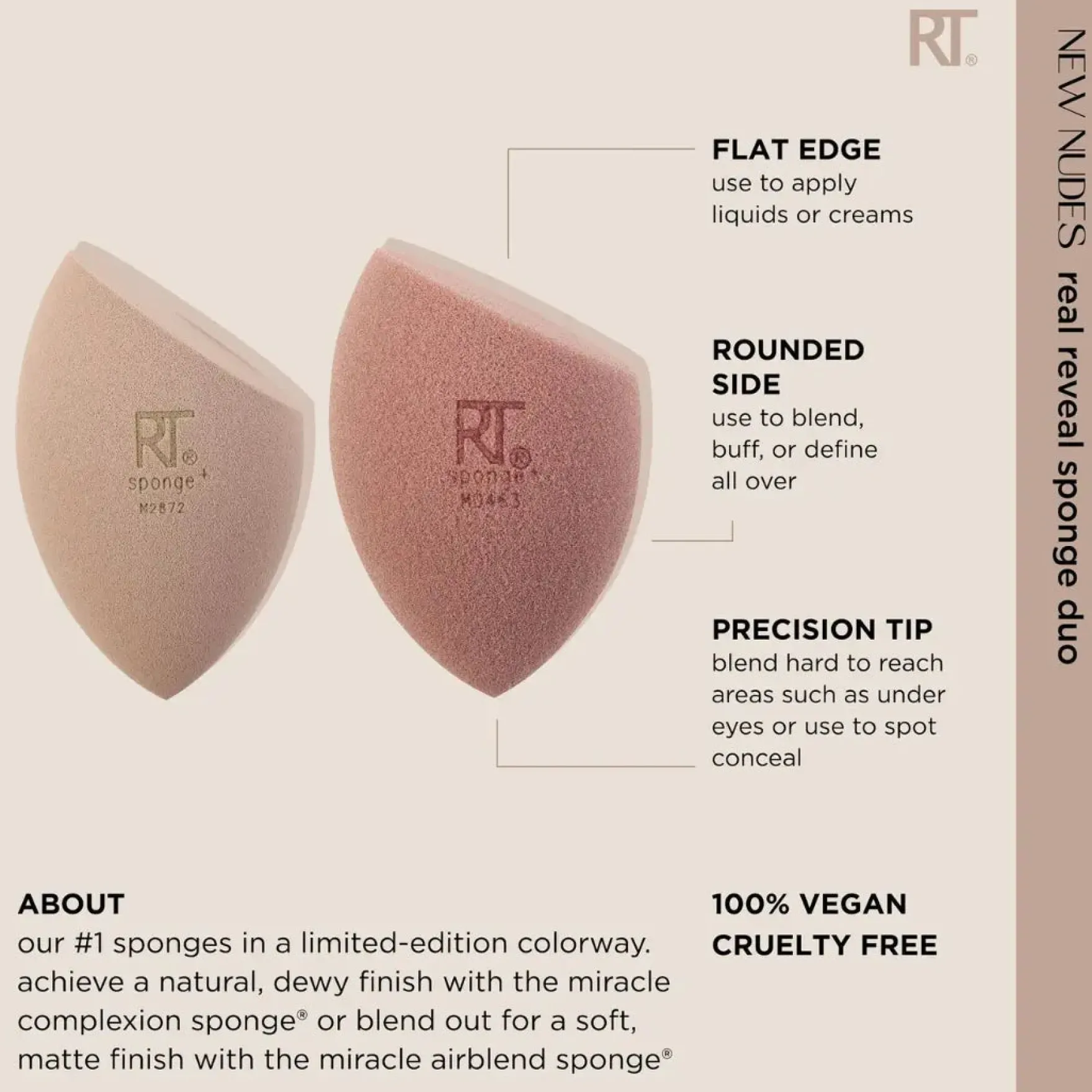 New Nudes Real Reveal Sponge Duo