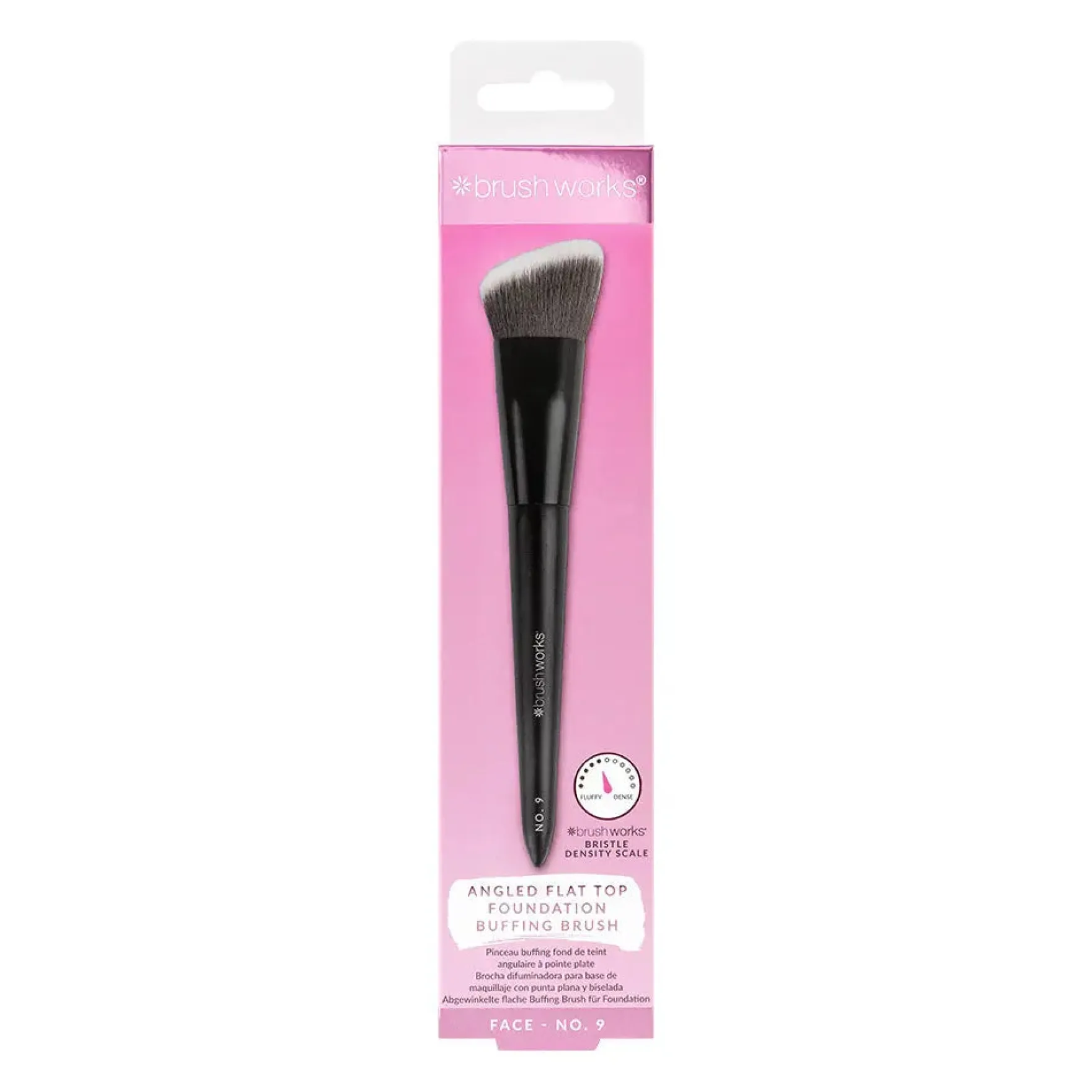 No. 9 Angled Flat Top Foundation Buffing Brush