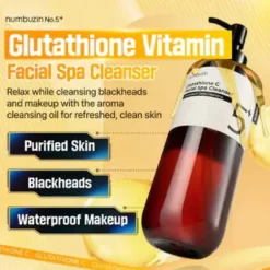 No.5+ Glutathione Vitamin Facial Spa Cleanser