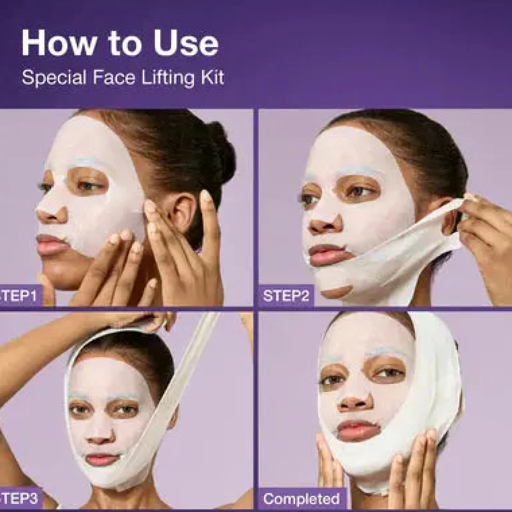 No.9 NAD Bio Lifting Full Cover Facial Mask 4-Pack