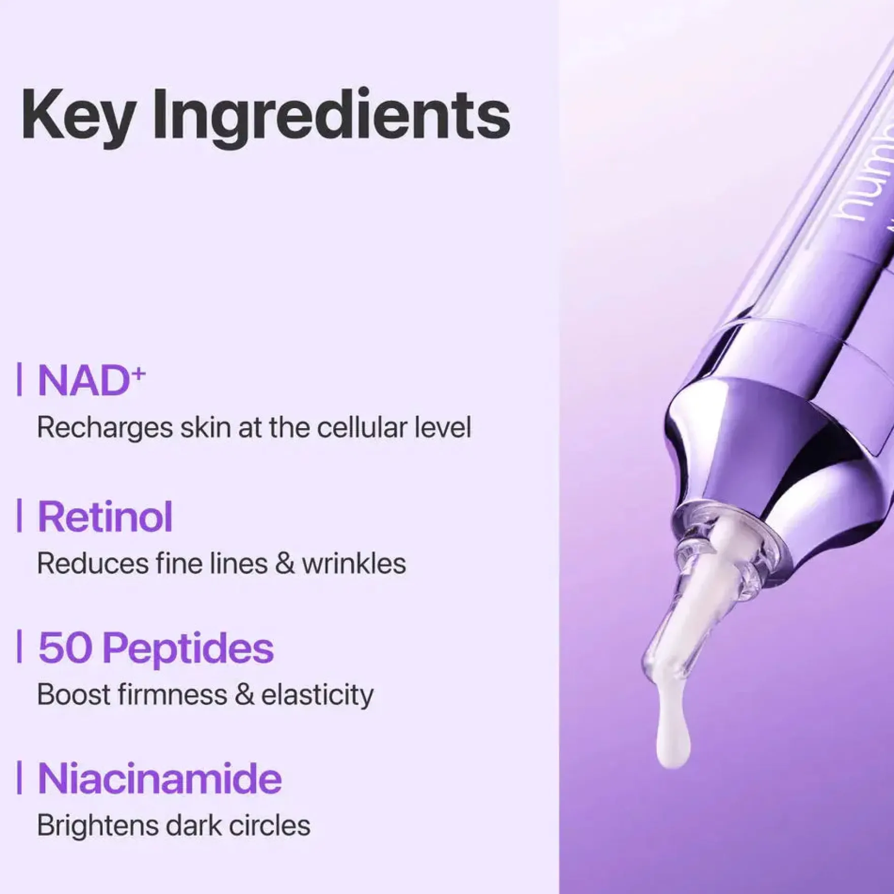 No.9 NAD Retinol Volumetox Eye Cream