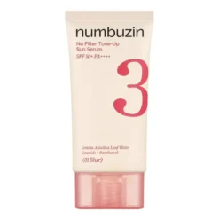 No.3 No Filter Tone-Up Sun Serum 01 Blur