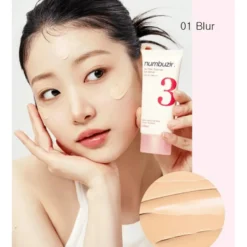 No.3 No Filter Tone-Up Sun Serum 01 Blur