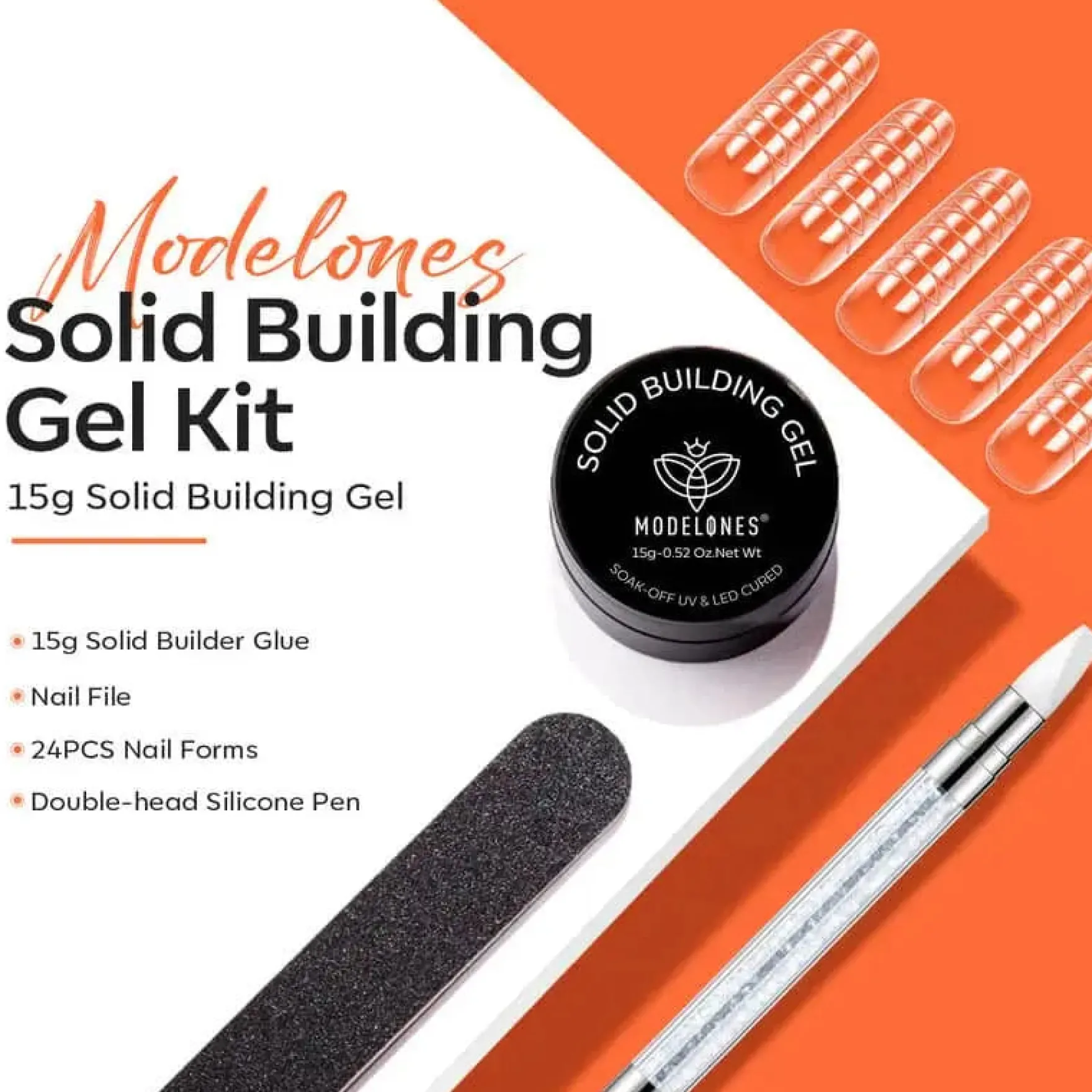 Non-Stick Hands Solid Builder Gel Kit