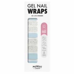 Non-UV Gel Wraps Icy Luxe