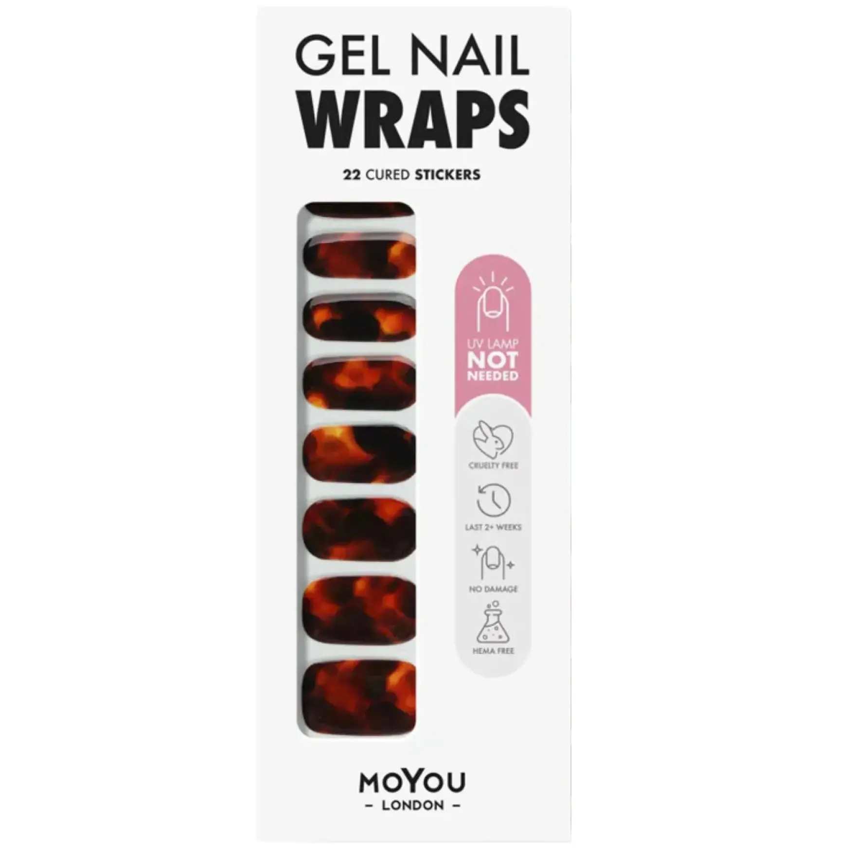 Non-UV Gel Wraps Wild Habit