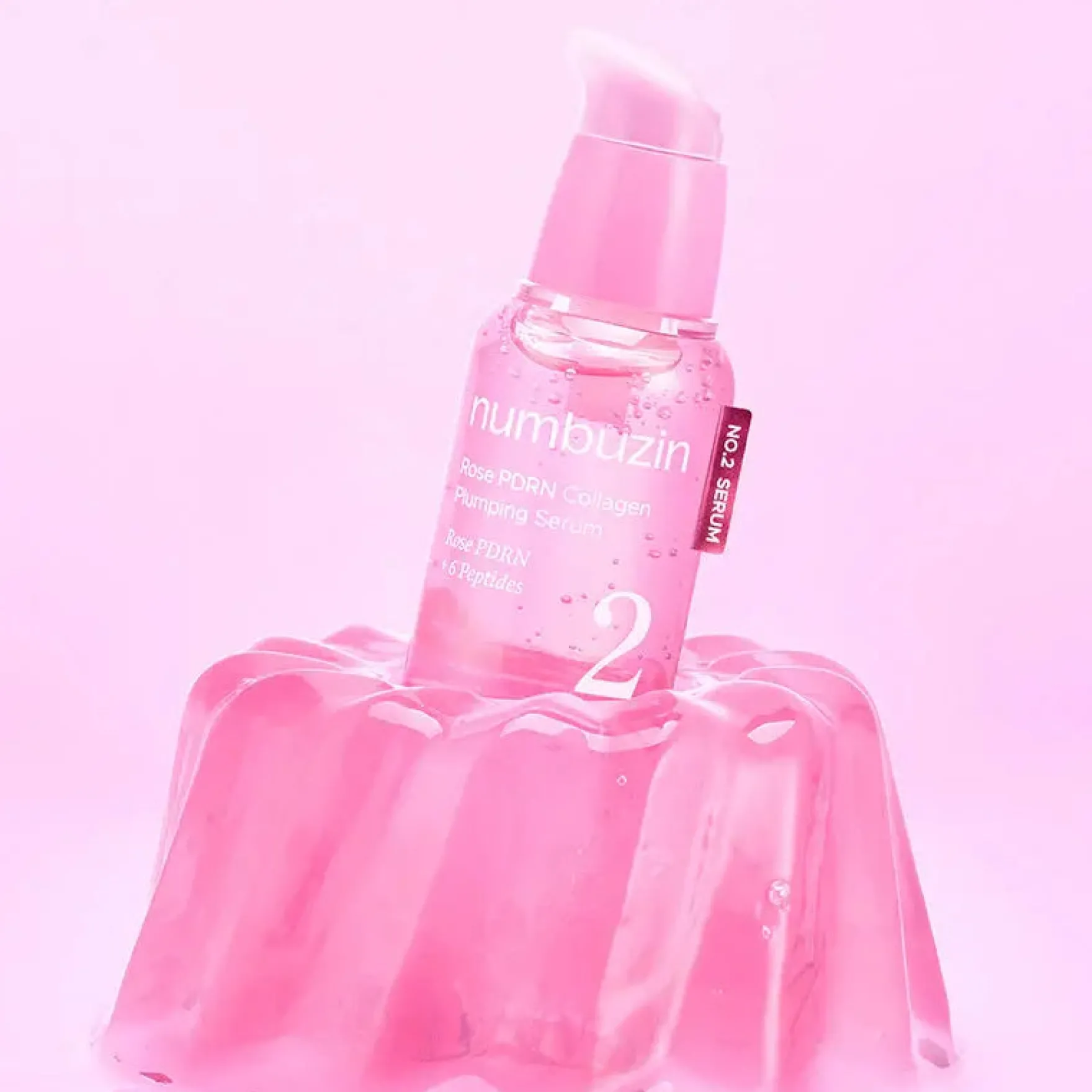 No.2 Rose PDRN Collagen Plumping Serum