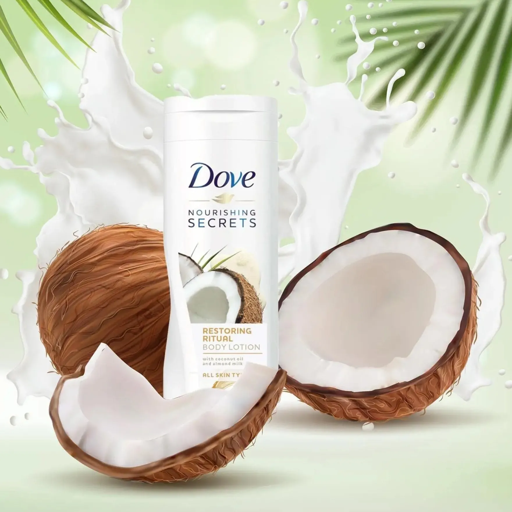 Nourishing Secrets Restoring Coconut Body Lotion 250 ml.