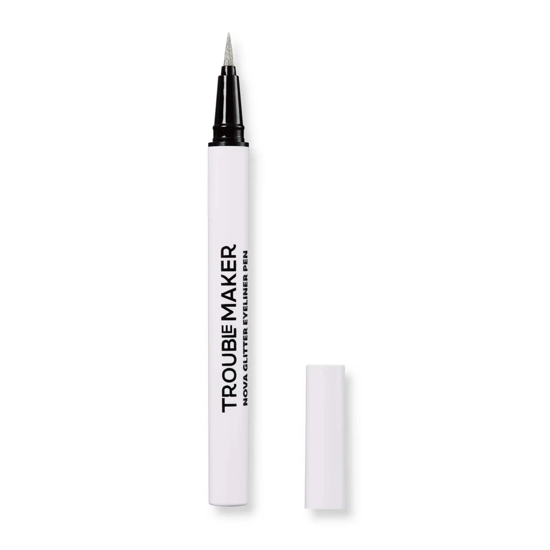 Nova Glitter Liquid Eyeliner Pen Circuit Breaker Silver