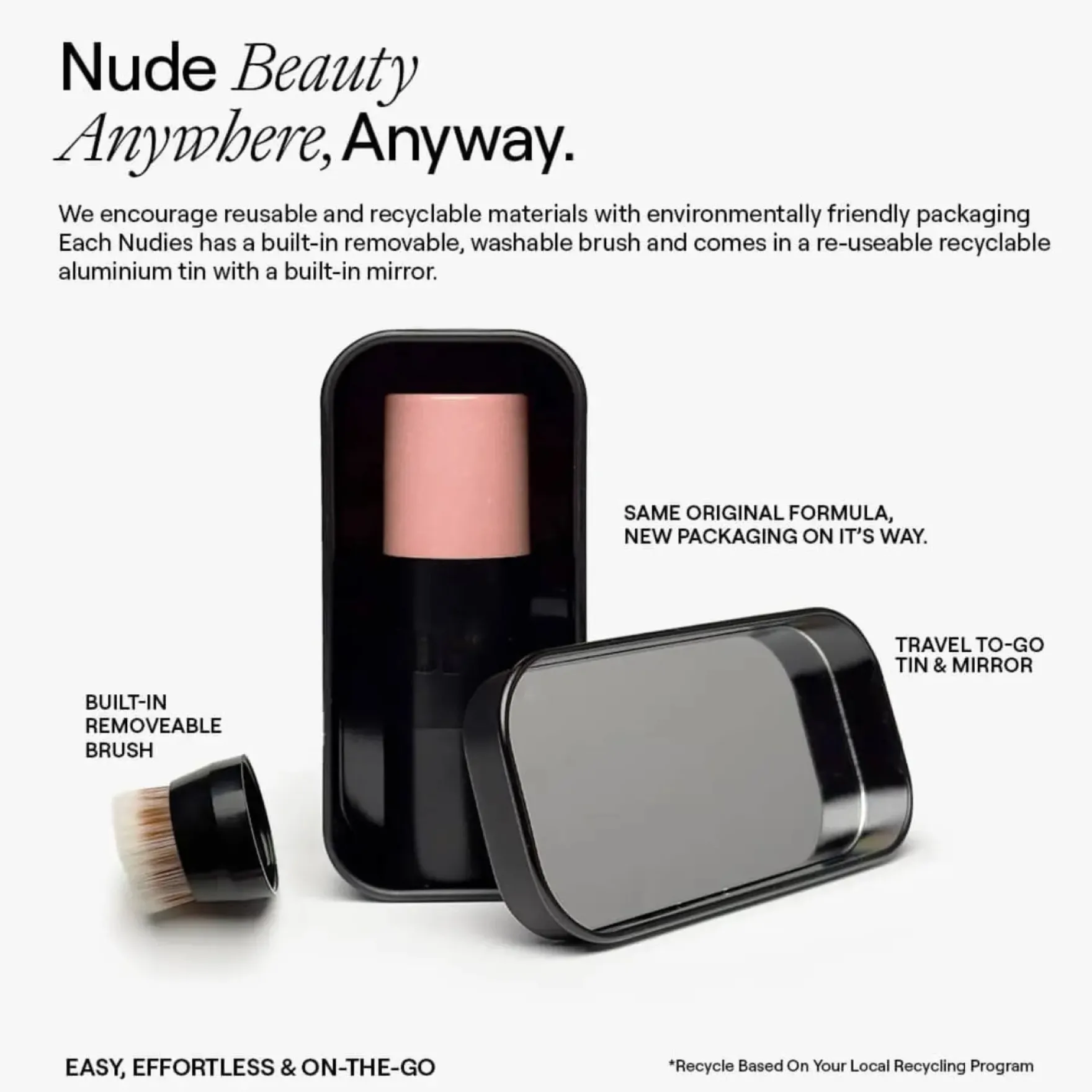 Nudies Matte Blush Stick In The Nude