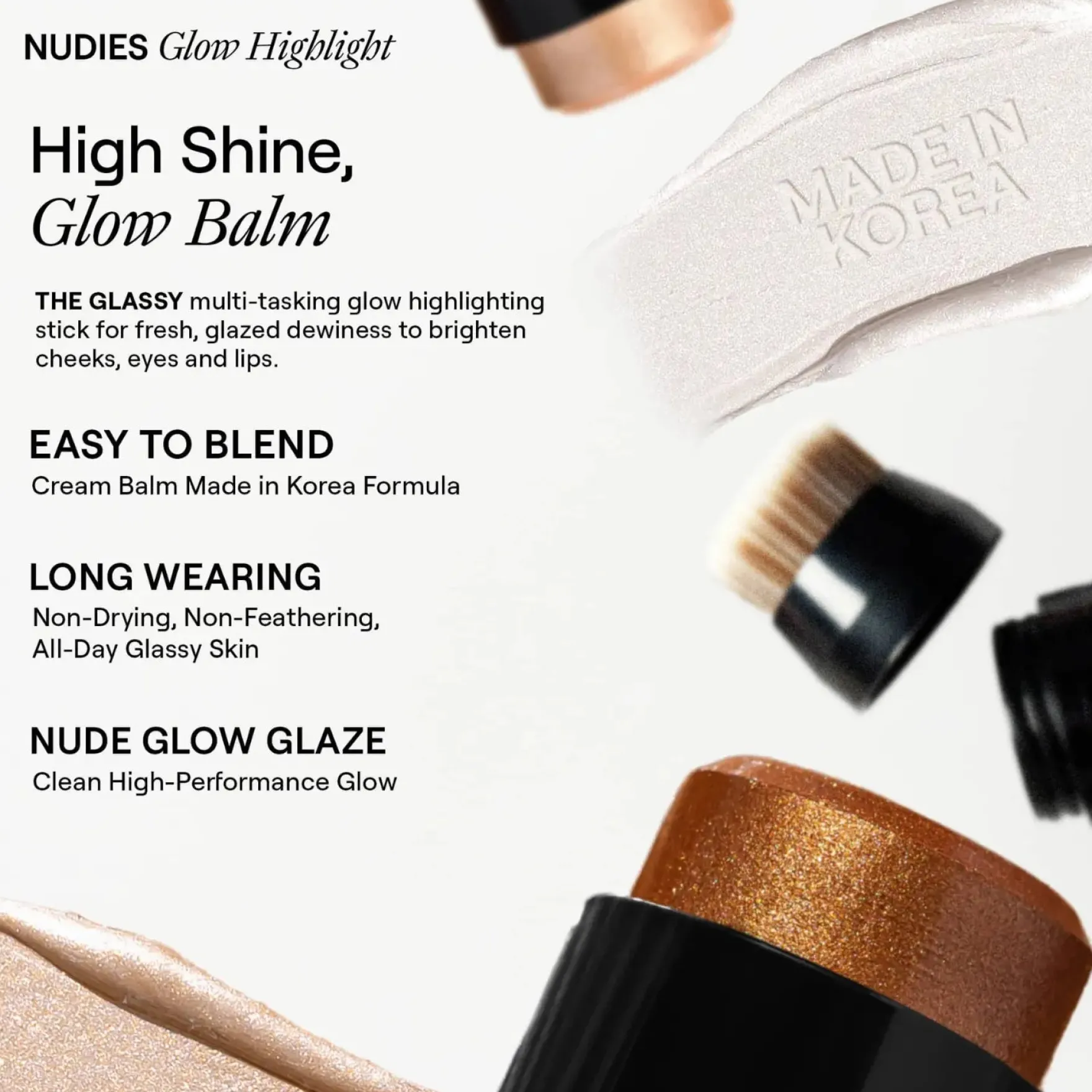 Nudies Glow Highlighter Stick Hey Honey