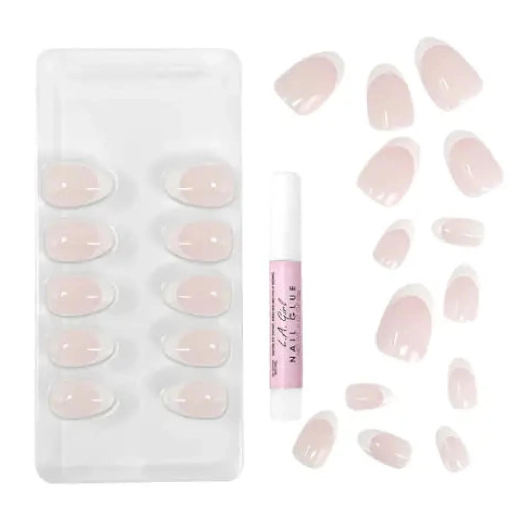Oh So Shiny Nail Tips Modern French